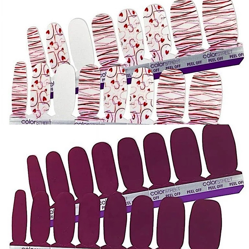2 Set I’m With Cupid + New York Minute color Street 100% Pure Nail Polis…